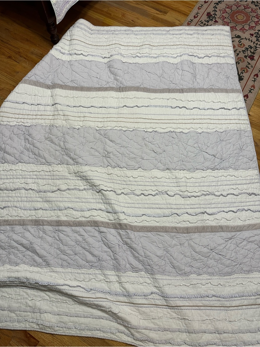 Pottery Barn Bridgette Girls twin reversible comforter